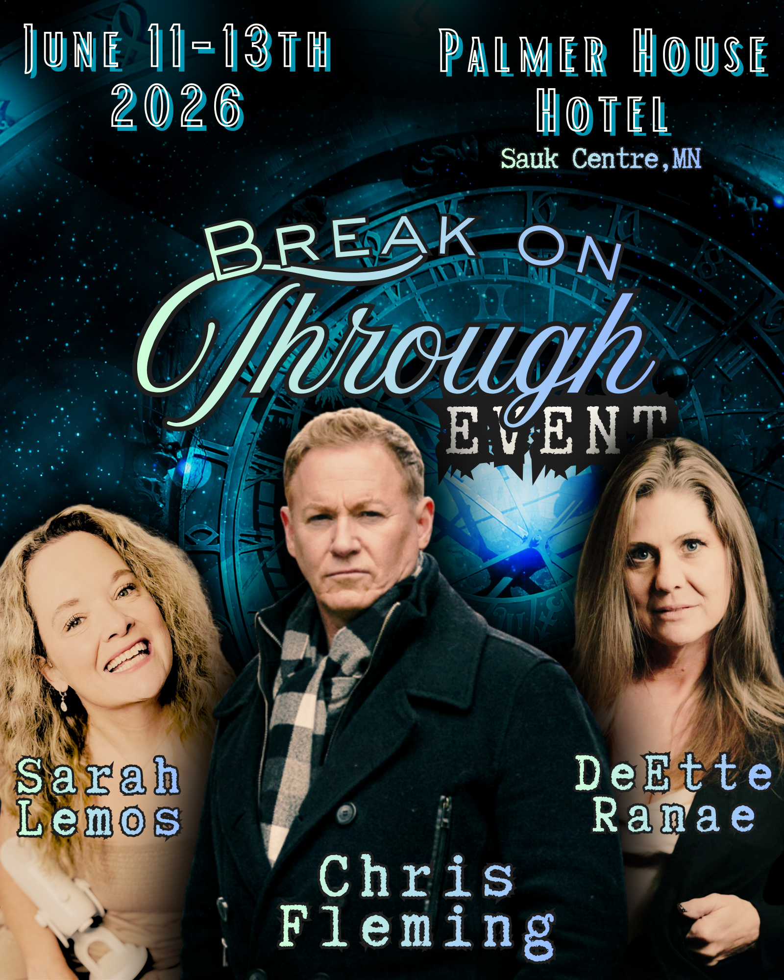 Break on Through Event with Chris Fleming, DeEtte Ranae & Sarah Lemos