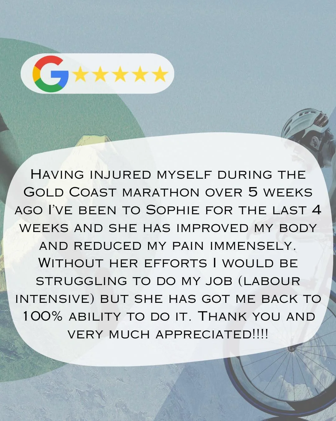 We love to see progress and results like this! We understand how crucial it is to return to daily life pain-free. Proud to have played a part in this recovery journey🏃‍♂️‍➡️🏃‍♂️‍➡️🏃‍♂️‍➡️
#masteringmovement #chelsea3196 #b
