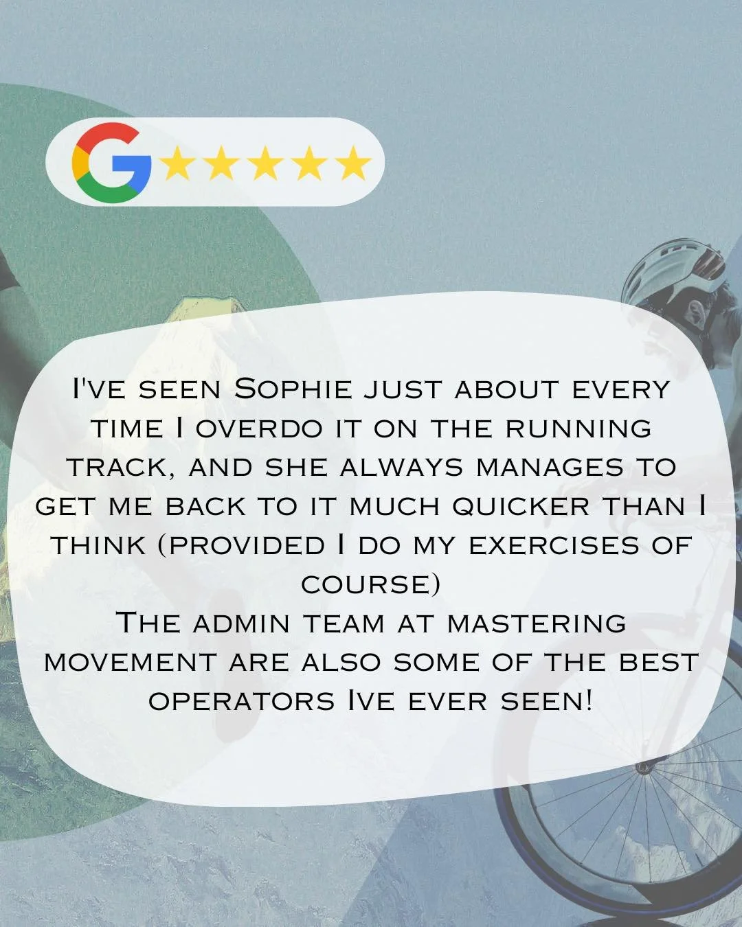 Nothing makes us happier than seeing our clients back doing what they love!🏃&zwj;♂️Teamwork (and doing your exercises 😉) really does make the dream work!

#masteringmovement #chelsea3196 #bayside #rehab #livebetter #feelbetter #injuryprevention #in