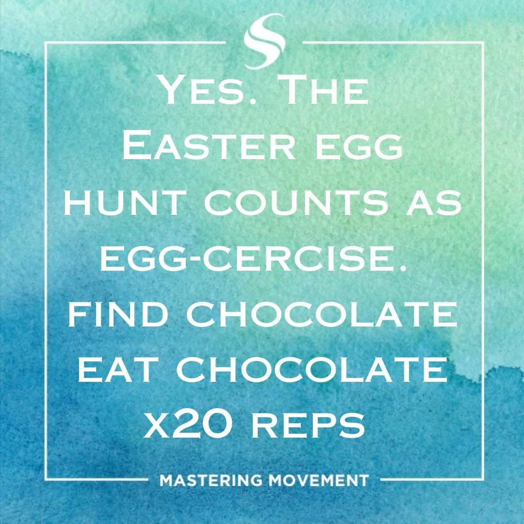 WE HOPE YOU HAD A WONDERFUL EASTER! 🐣

#masteringmovement #chocolate #eggs #easter #easteregghunt #easterquote