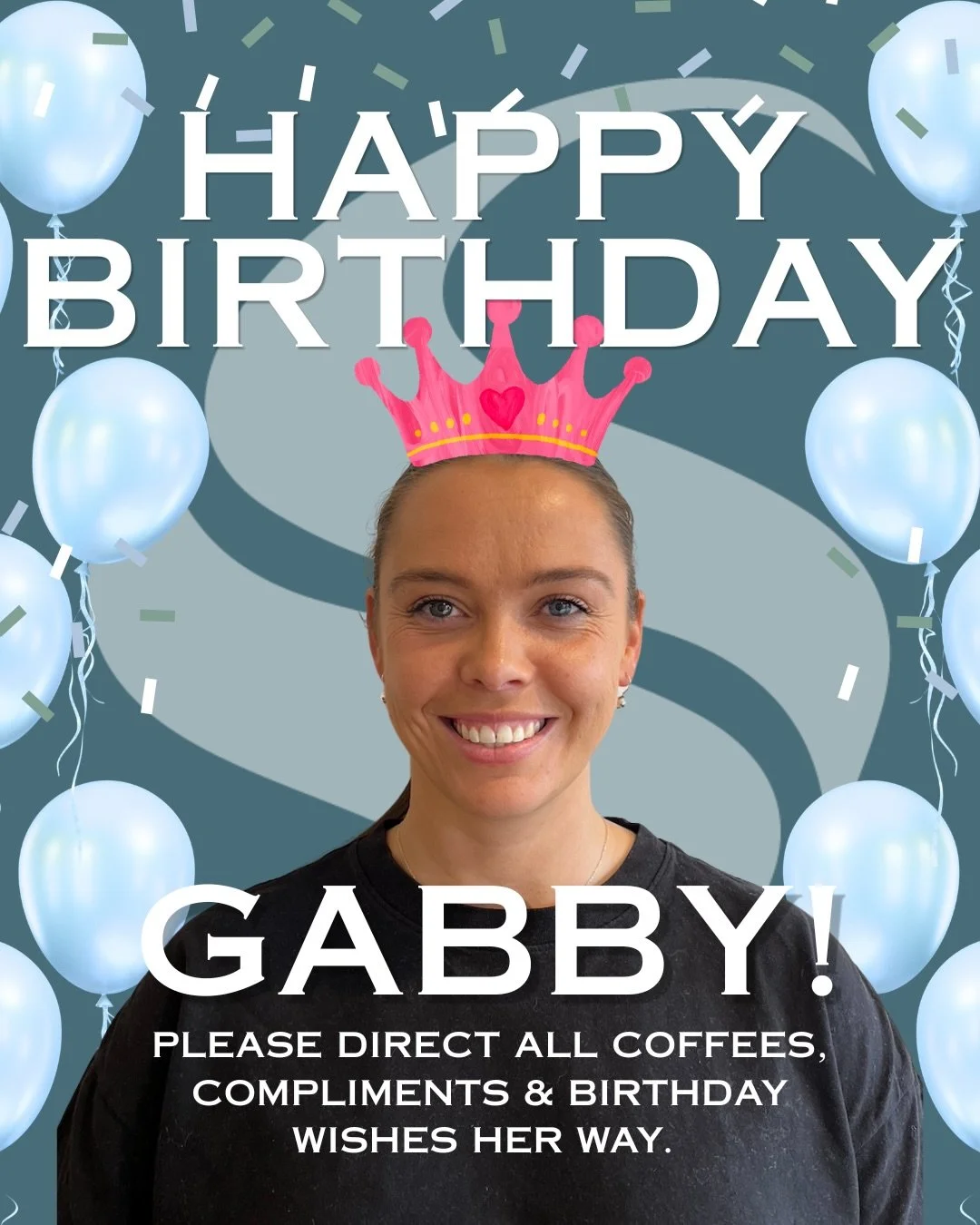 🎉 HAPPY BIRTHDAY GABBY! 🎂

Wishing our wonderful Gabby the happiest of birthdays! 

We hope your day is filled with plenty of laughs, good coffee and all your favourite things. We&rsquo;re very lucky to have you as part of the Mastering Movement te