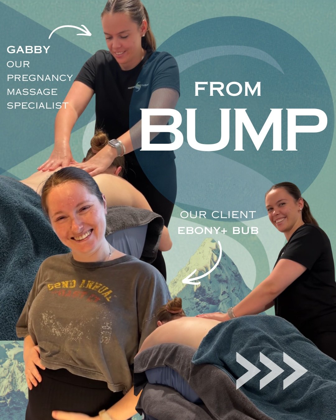 From bump to baby 🥹🤍

We had the absolute pleasure of supporting Ebony throughout her pregnancy, with pregnancy massage sessions with Gabby.

And now for the best part&hellip; getting to meet little Sage! 🥰

Such a special full-circle moment and o