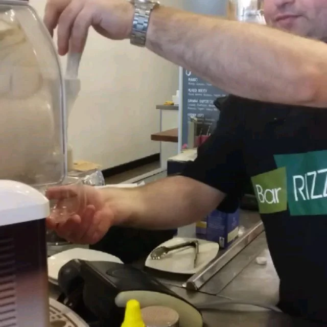 CREMA DI CAFFE!!!!! @barrizzo Five Dock!!! Serving up our famous Crema di Caffe!!! Even the customers are skipping their lunch to have crema di caffe!!! 😁👍😚 #toogood #sogood #at #barrizzo #fivedock #natfoodaustralia #cremadicaff&egrave; #cremosito