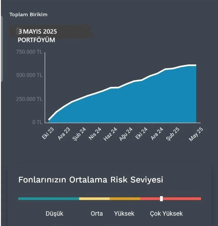 3 MAYIS 2025 BES PORTFÖYÜM