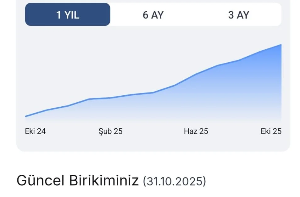 3 KASIM 2025 BES PORTFÖYÜM 