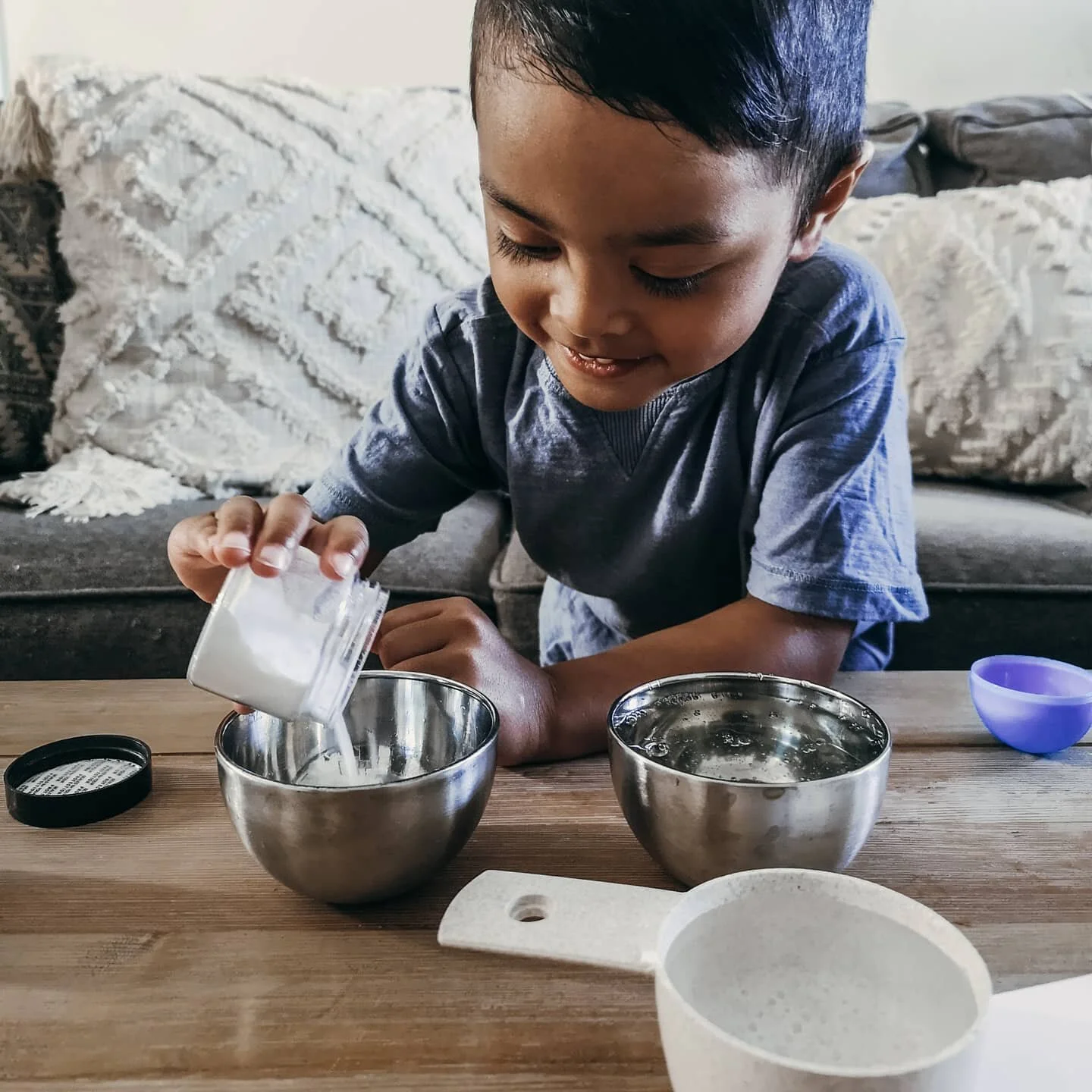 The biggest joy I have as mom is watching my kids grow and learn new things. This summer, King spent a week learning with @ridleyorchard Discovery Camp. He had a blast doing all of the daily activities. His favourite had to be making slime if you cou