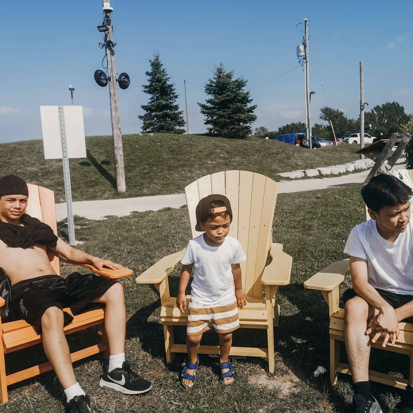 So, how's school going? Can we just rewind back to summer?Scrolling through and found this gem. All of my boys make the same sour face 😒