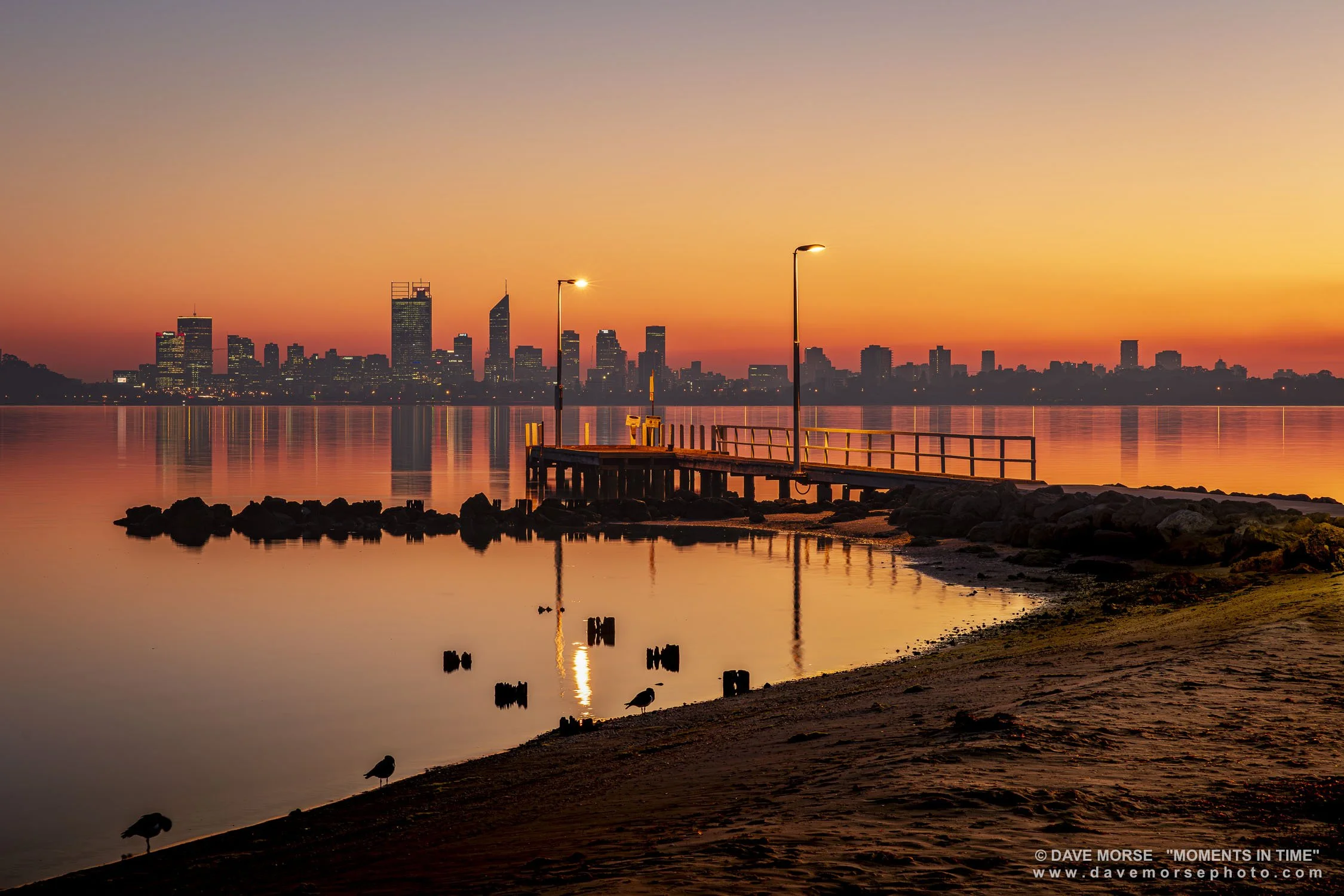 Applecross. Image No. A5727.20521.32 ... Dawn after recent bushfires. 20/5/2021.