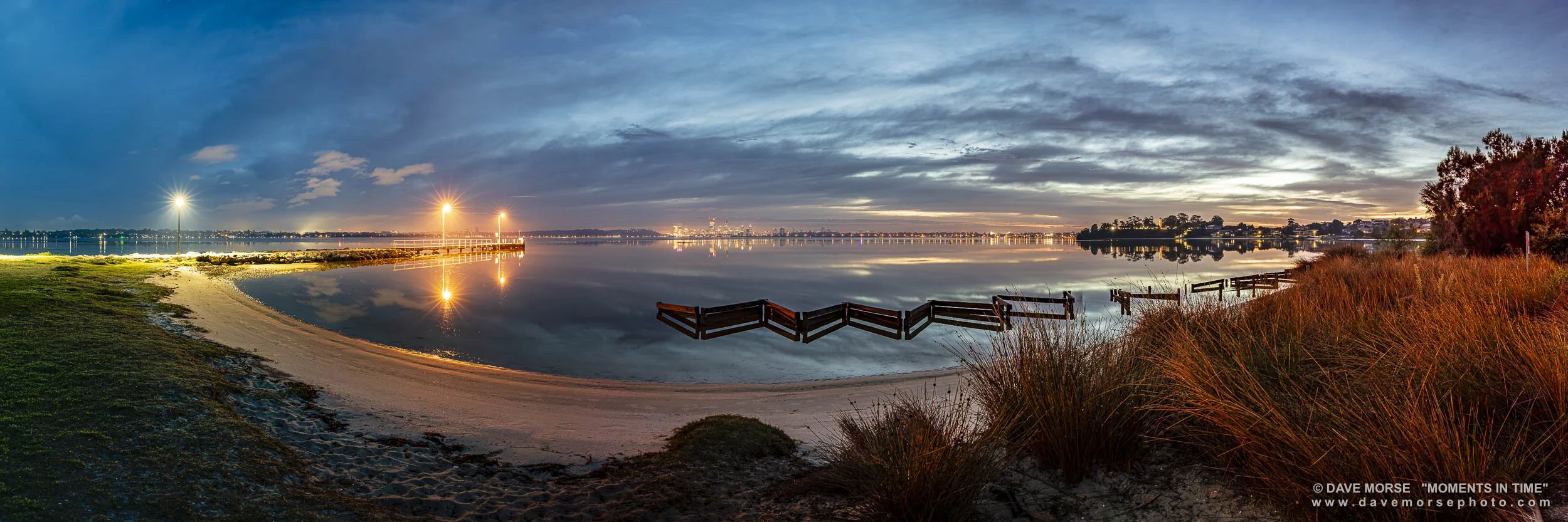 Applecross. Image No. A5489.18521.188 ... Full panorama of the Applecross Foreshore (Waylen Bay). 18/5/2021