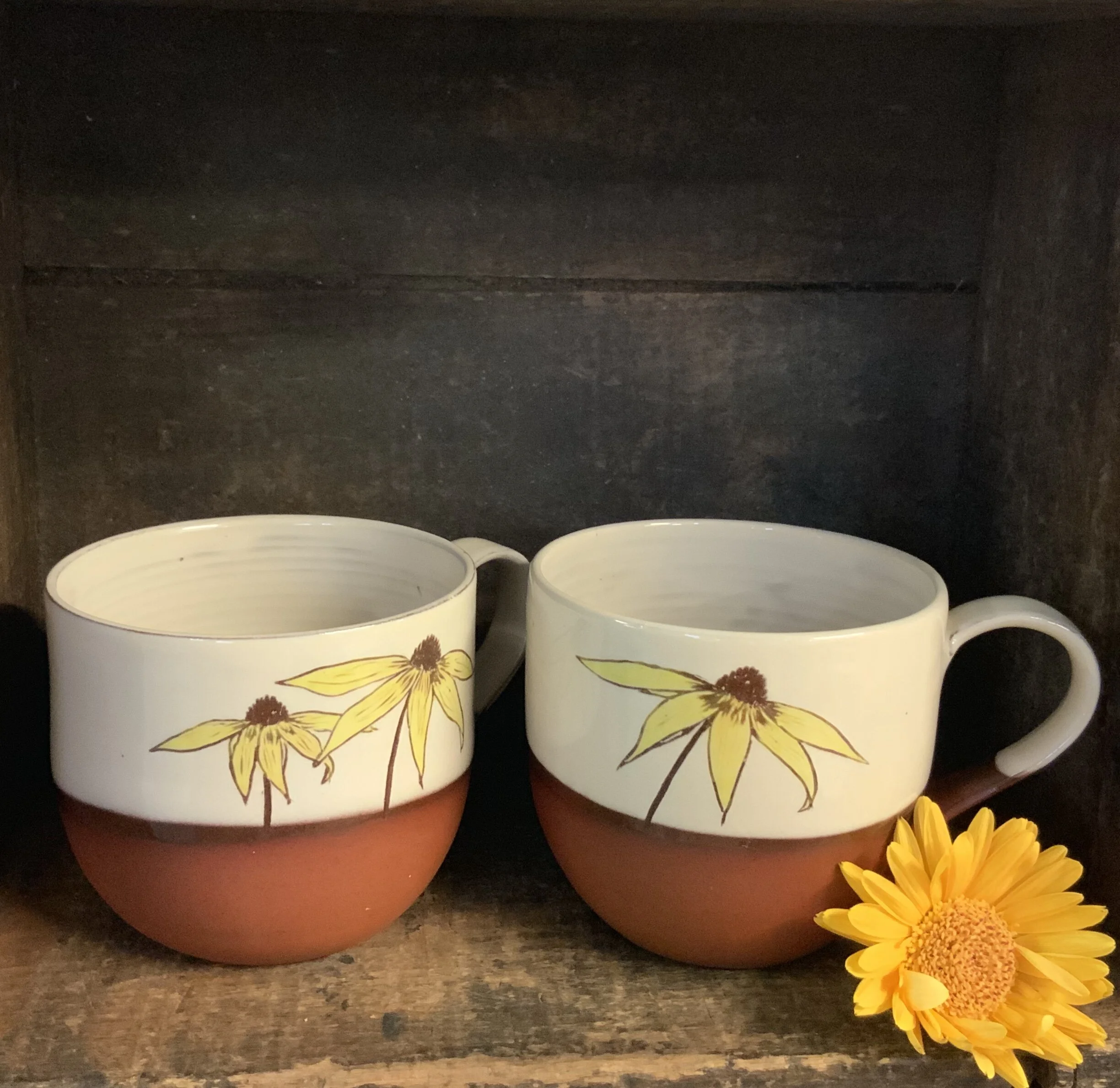 WendyCalder-redmug,round.rudbeckia.JPG