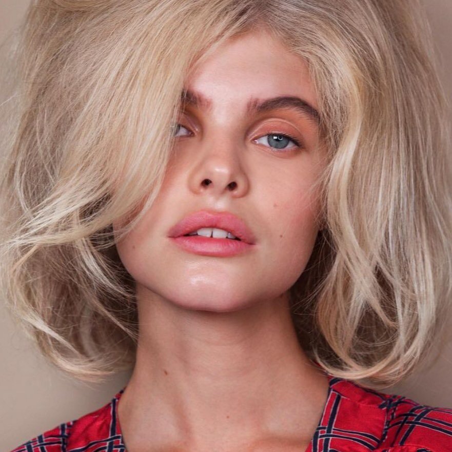 Megan 🍓 @toniandguydigitalacademy #thehairdesk #beauty #model #modellife #blonde #hair
