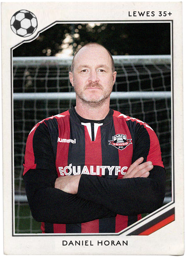 NAME: Daniel Horan POSITION: Centre forward/Captain TEAM: Liverpool FC FOOTIE MOMENT: Listening to Bill Shankly or watching Kenny Dalglish score vs Chelsea 1986 or John Barnes dribbling down the wing...