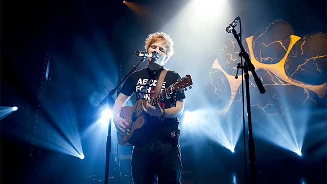 ED SHEERAN LIVE AT SHEPHERDS BUSH EMPIRE