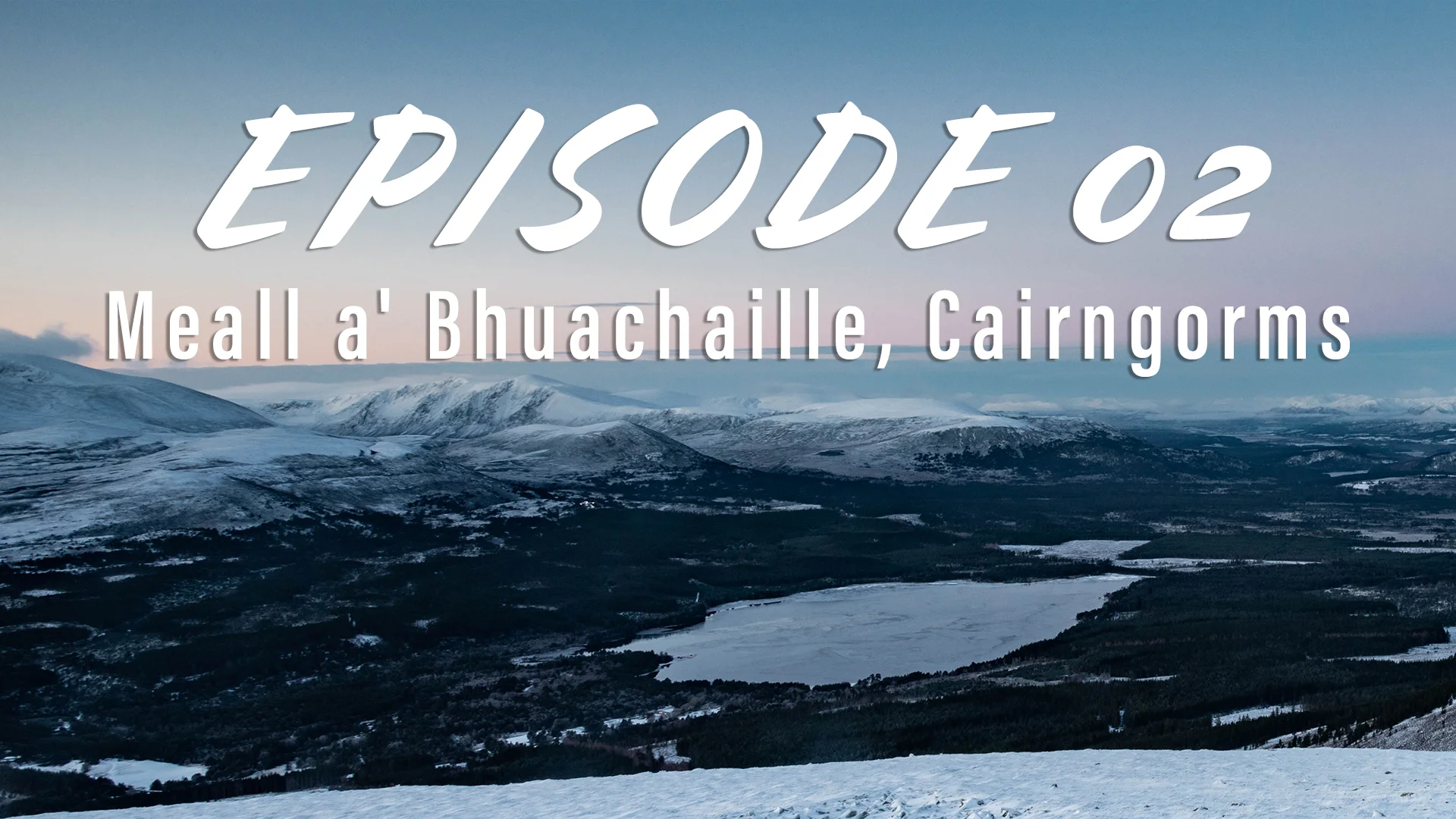 When the temperature is -8c: Meall a' Bhuachaille