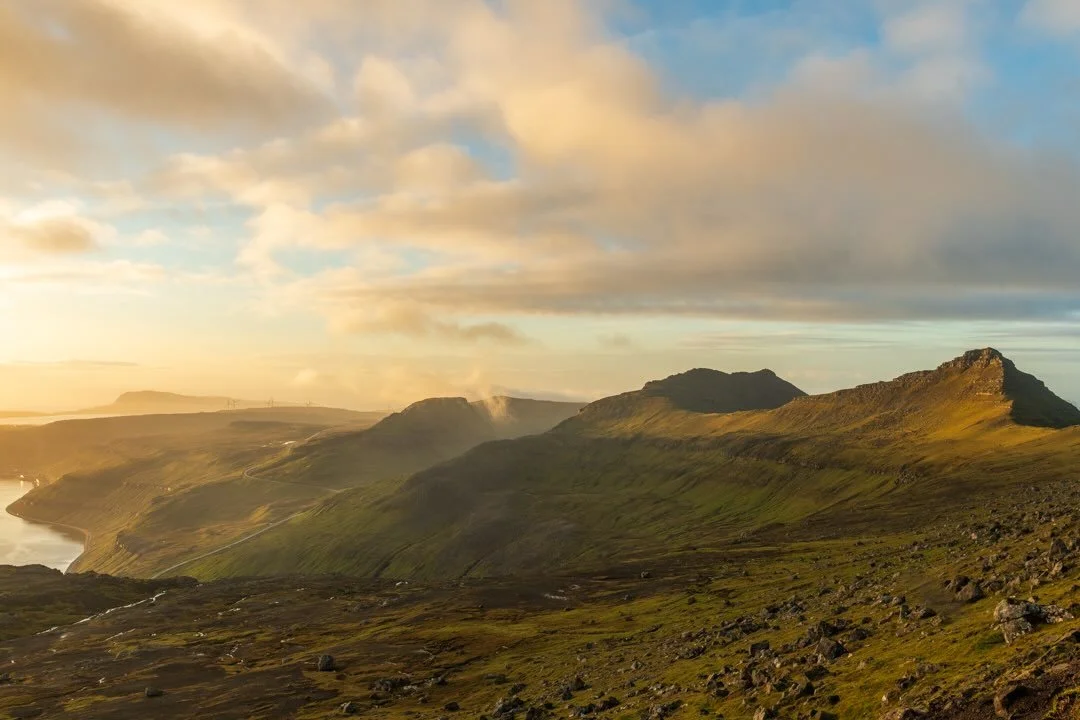It&rsquo;s been WAY WAY to long since I last posted.
But I have new work.

Sunrise over the Faroe Islands. A 05:00 start and the weather was not looking promising. Cloud and rain.
I had 2x options.  A safe and a risky option.

I took the riskier opti