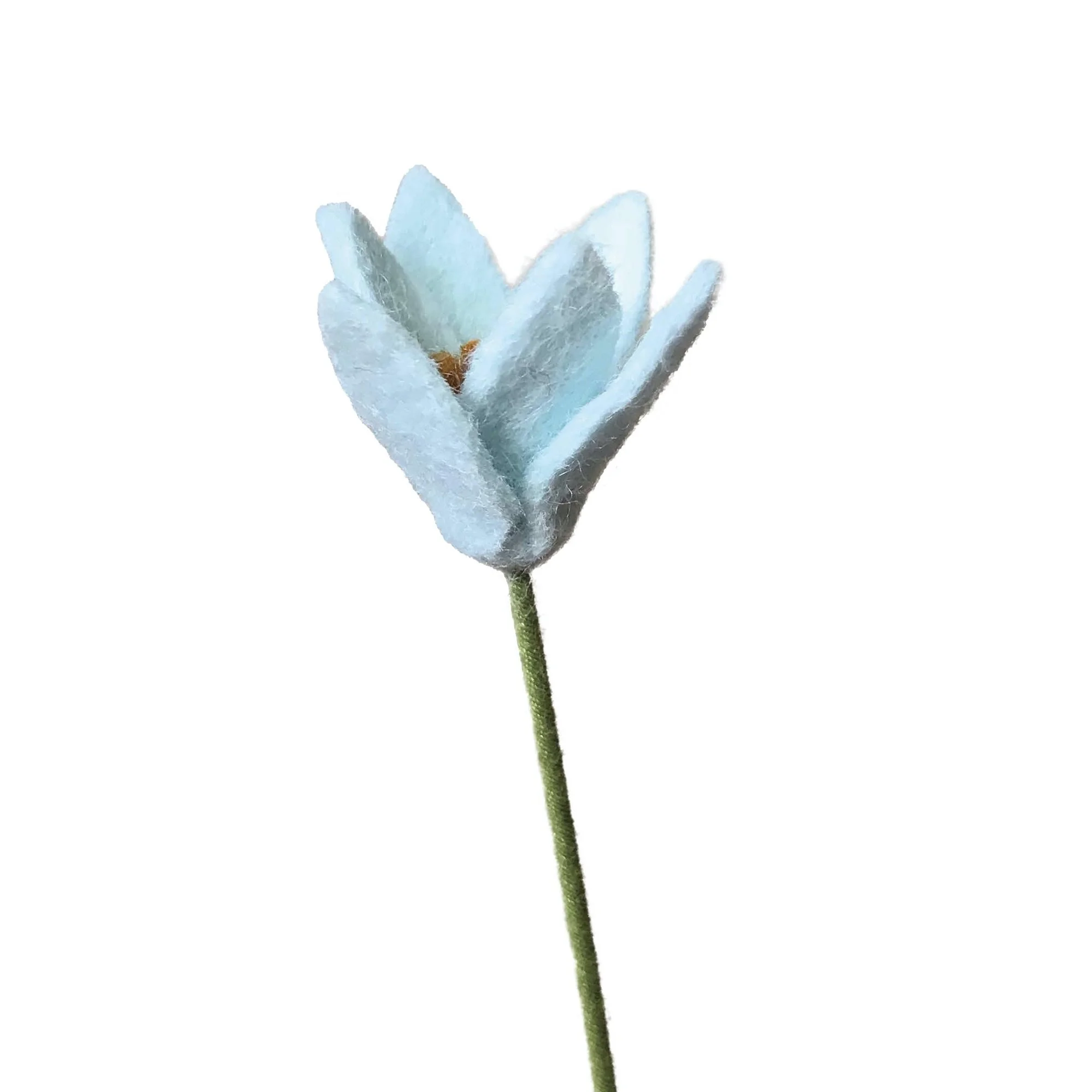 Rain Lily - Light Blue  The Felt Florist