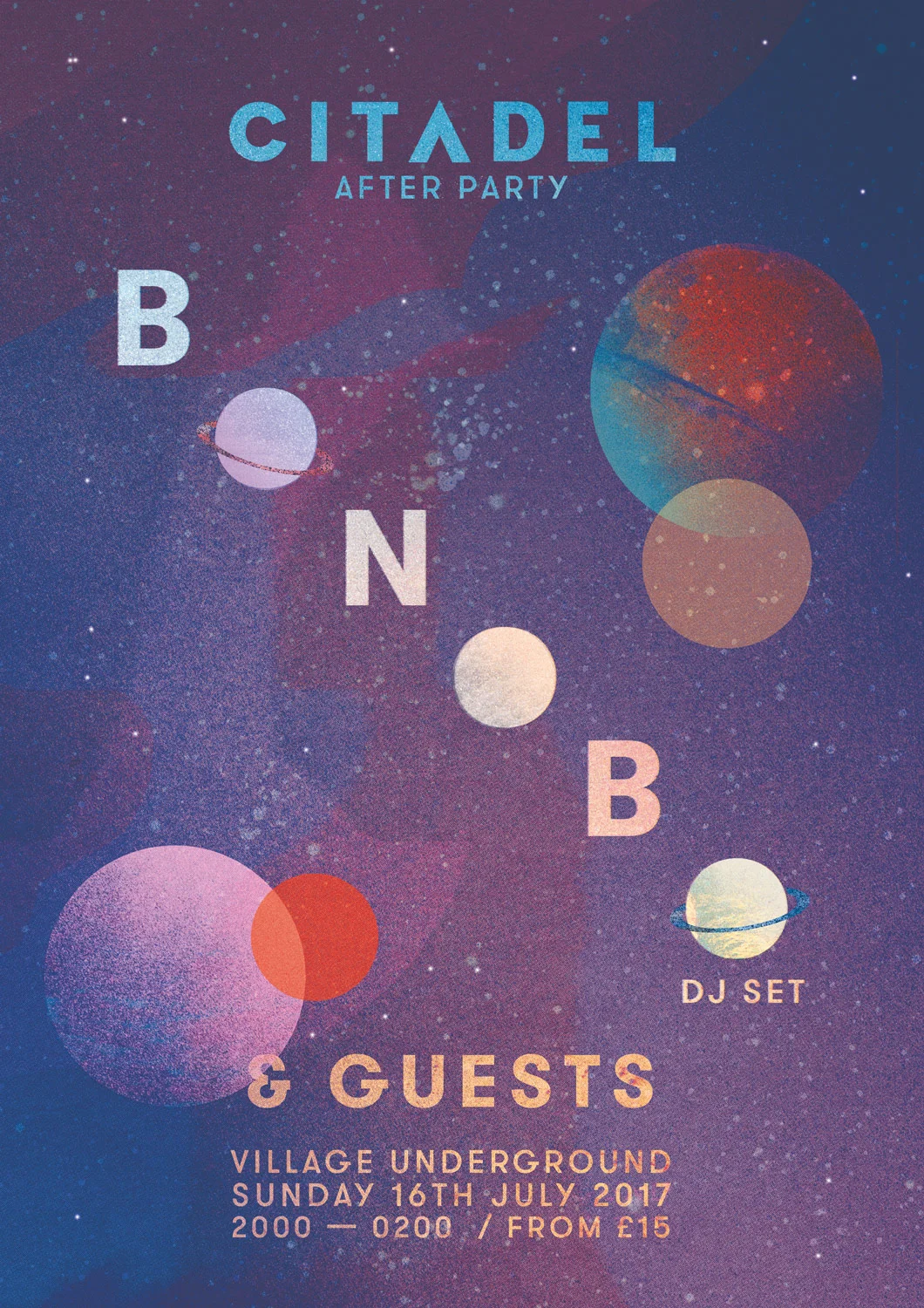 Citadel Festival </br> — </br> After Party Poster