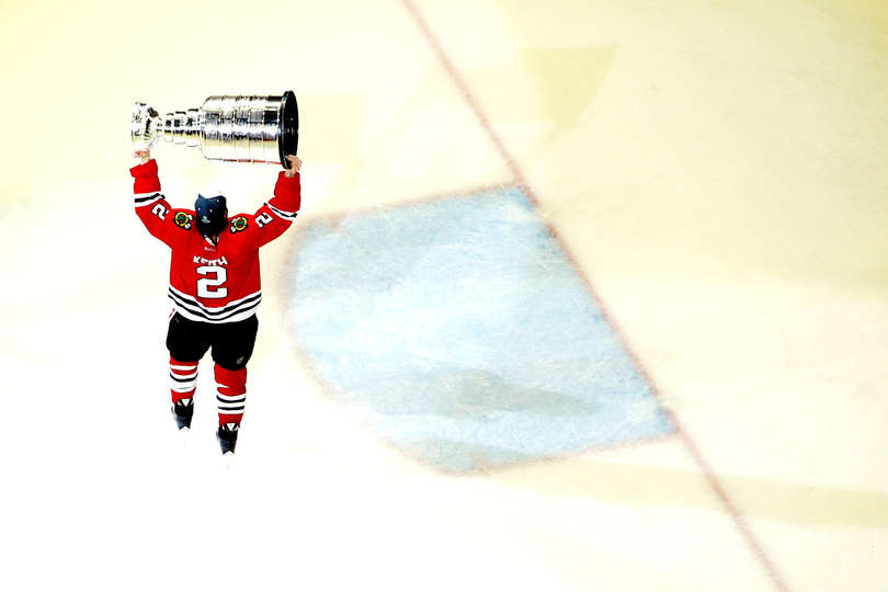 Youth Chicago Blackhawks #2 Duncan Keith 2015 Stanley Cup 2014