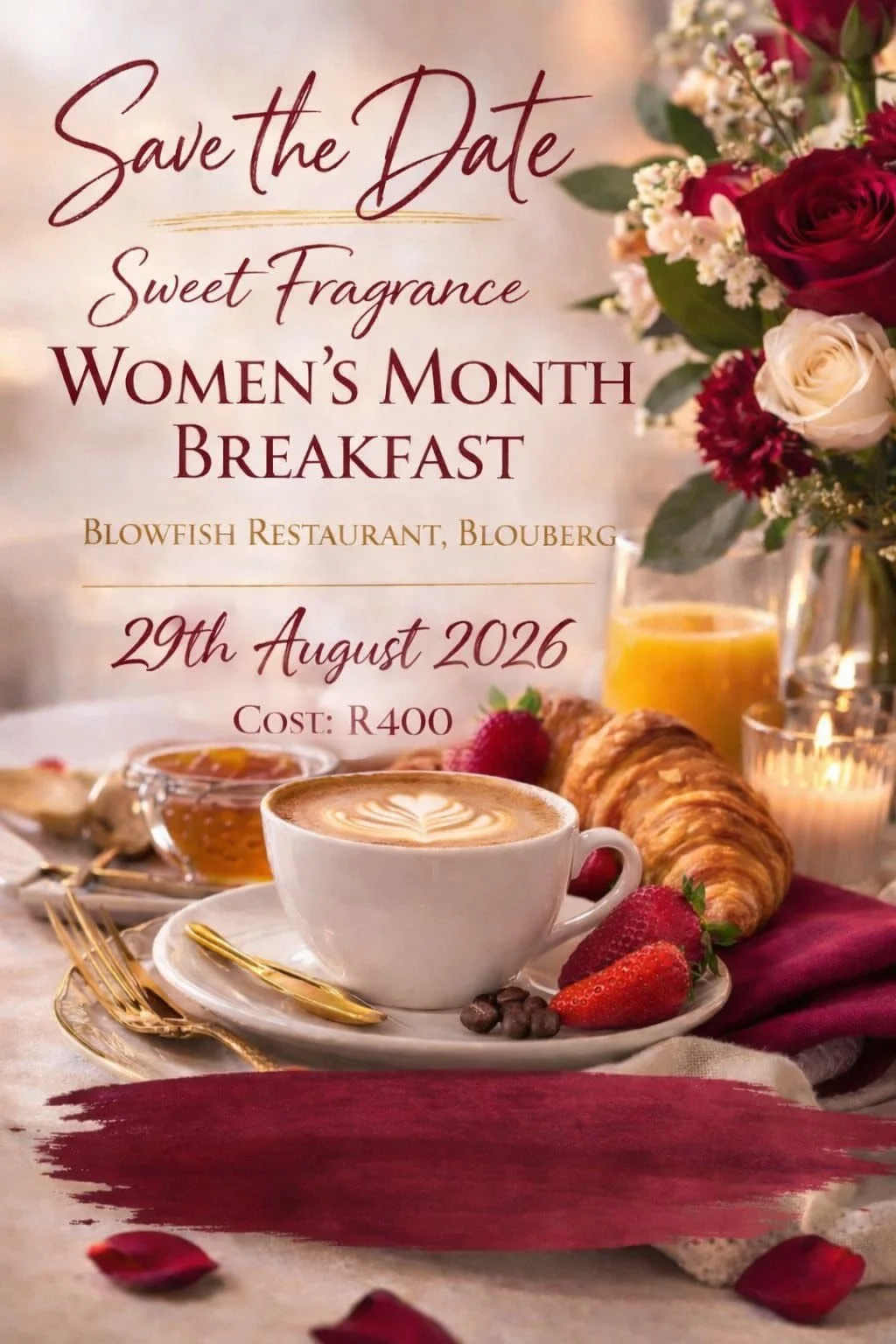 SAVE THE DATE - WOMNEN'S MONTH BREKFAST