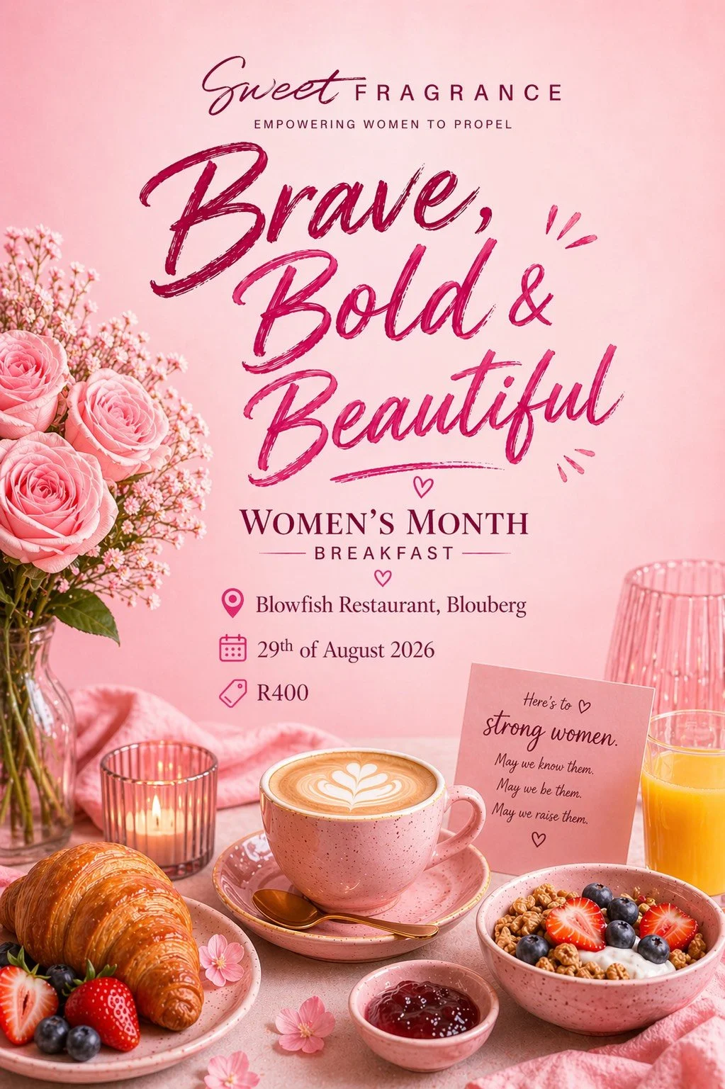 Brave, Bold &amp; Beautiful - Women’s Month Breakfast