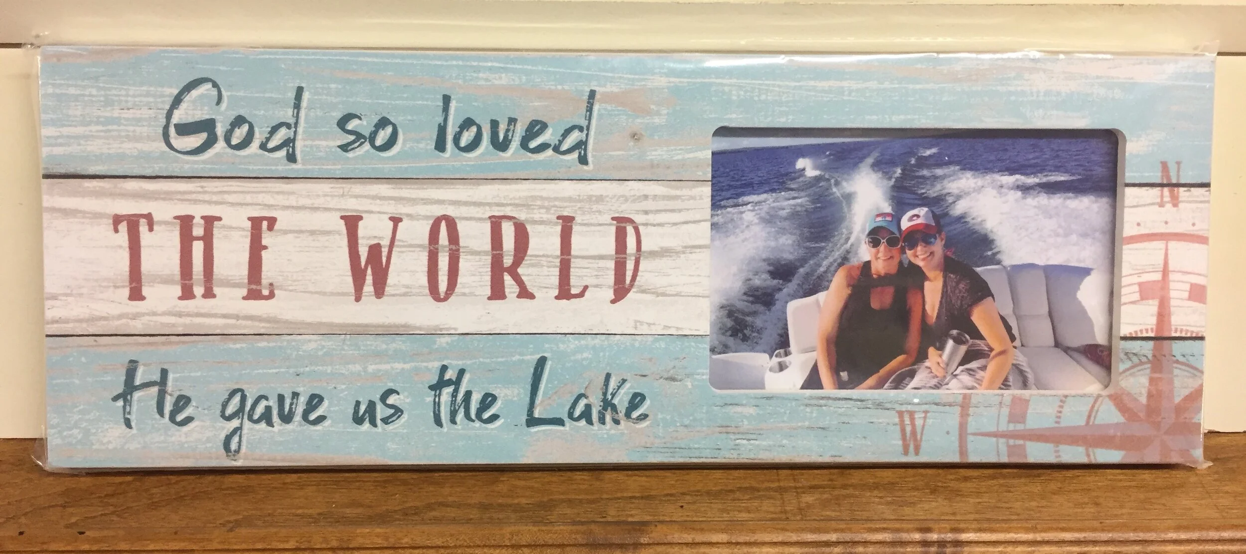 God so loved Photo Frame