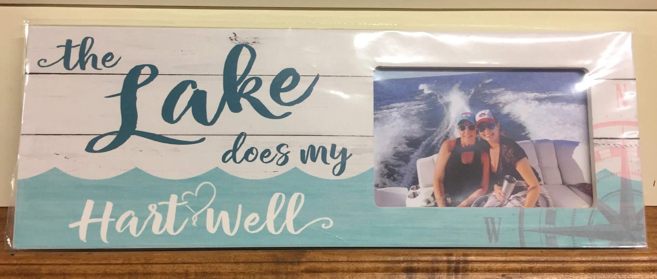 The Lake does my Hart well Photo Frame