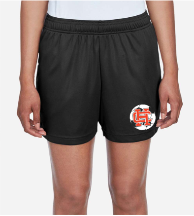 Women's shorts with logo
