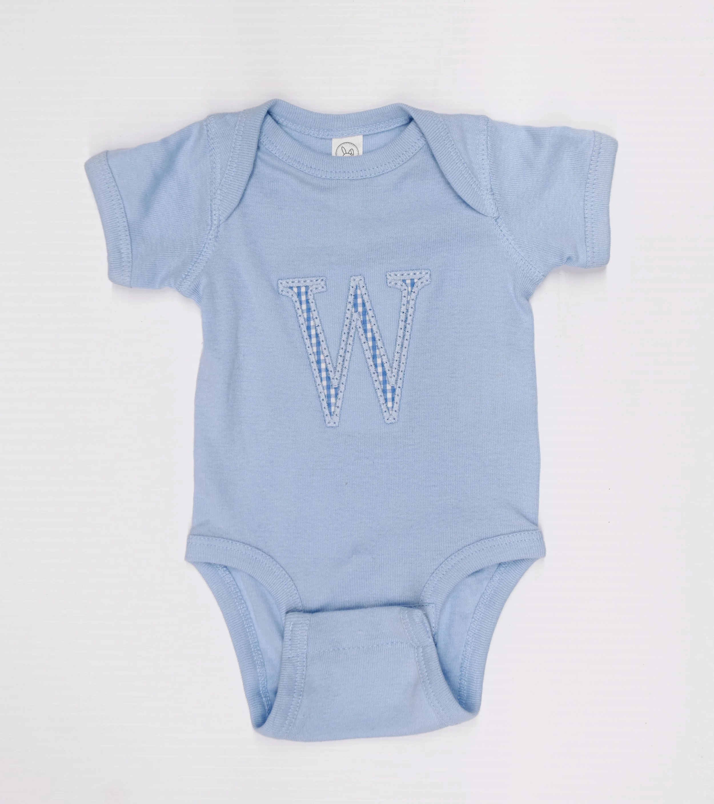 W Baby T-Shirt  customize with you Initial and name