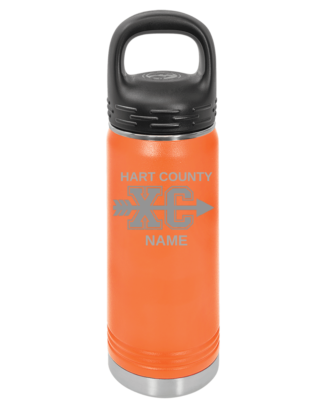 Laser engraved water bottle