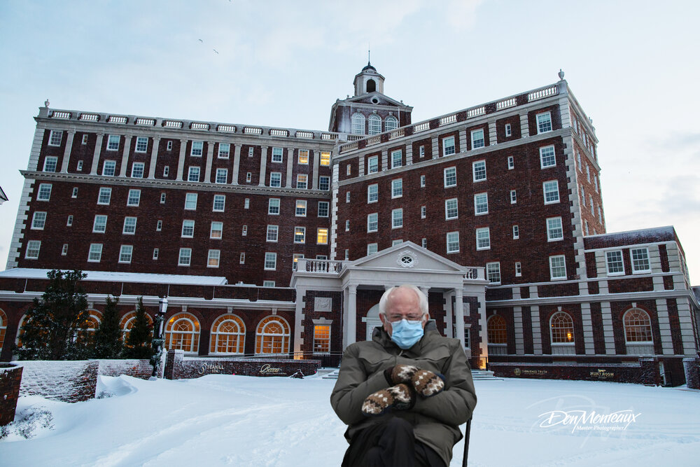 Bernie Sanders at The Cavalier Hotel, Virginia Beach, VA