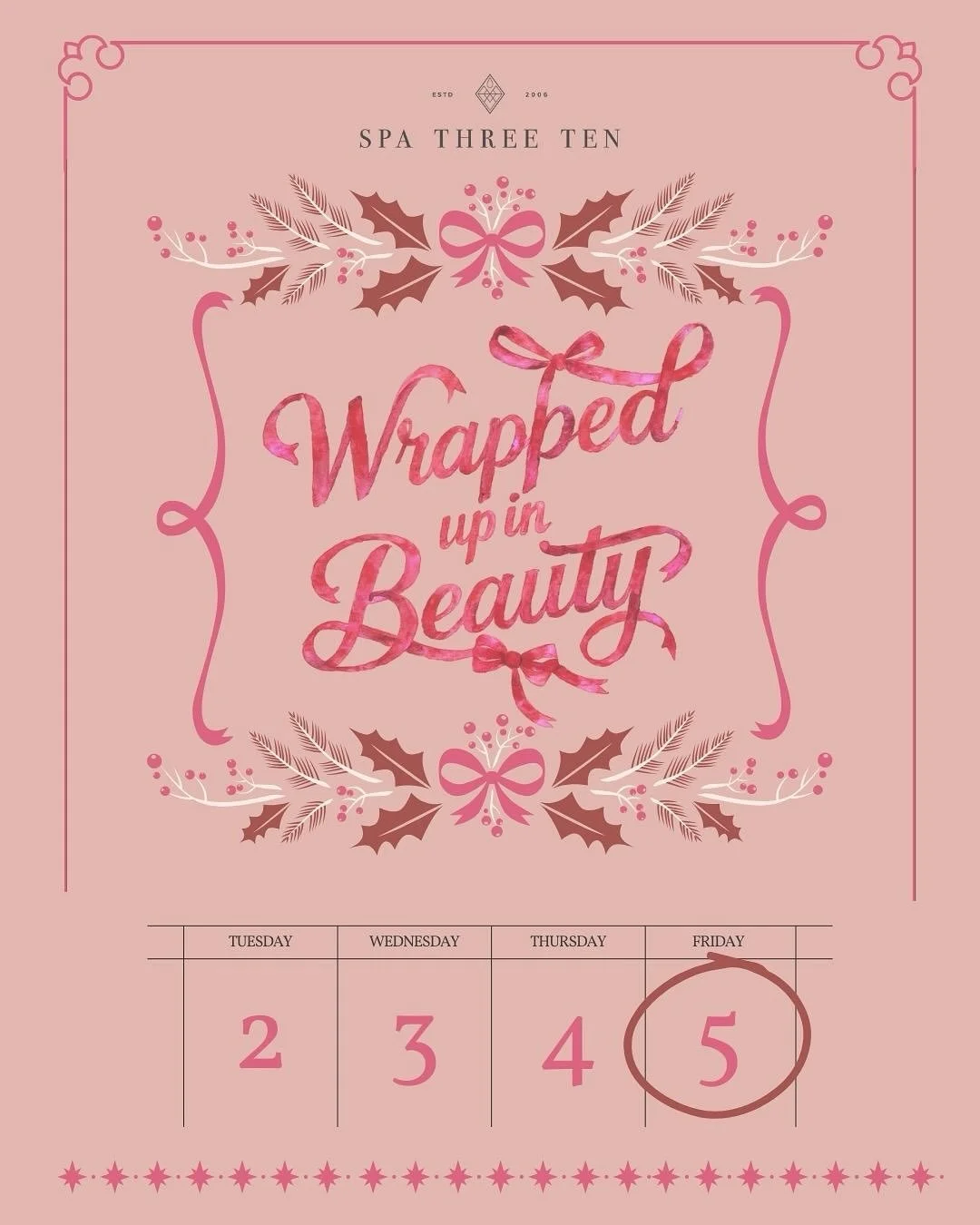 It&rsquo;s the final day of Wrapped Up in Beauty ✨

Today only, enjoy our Botox Holiday Special (purchase 40 units, receive 10 complimentary), plus 20% off Patchology and 20% off Kitsch products.
The perfect way to wrap up a week of beauty, glow, and