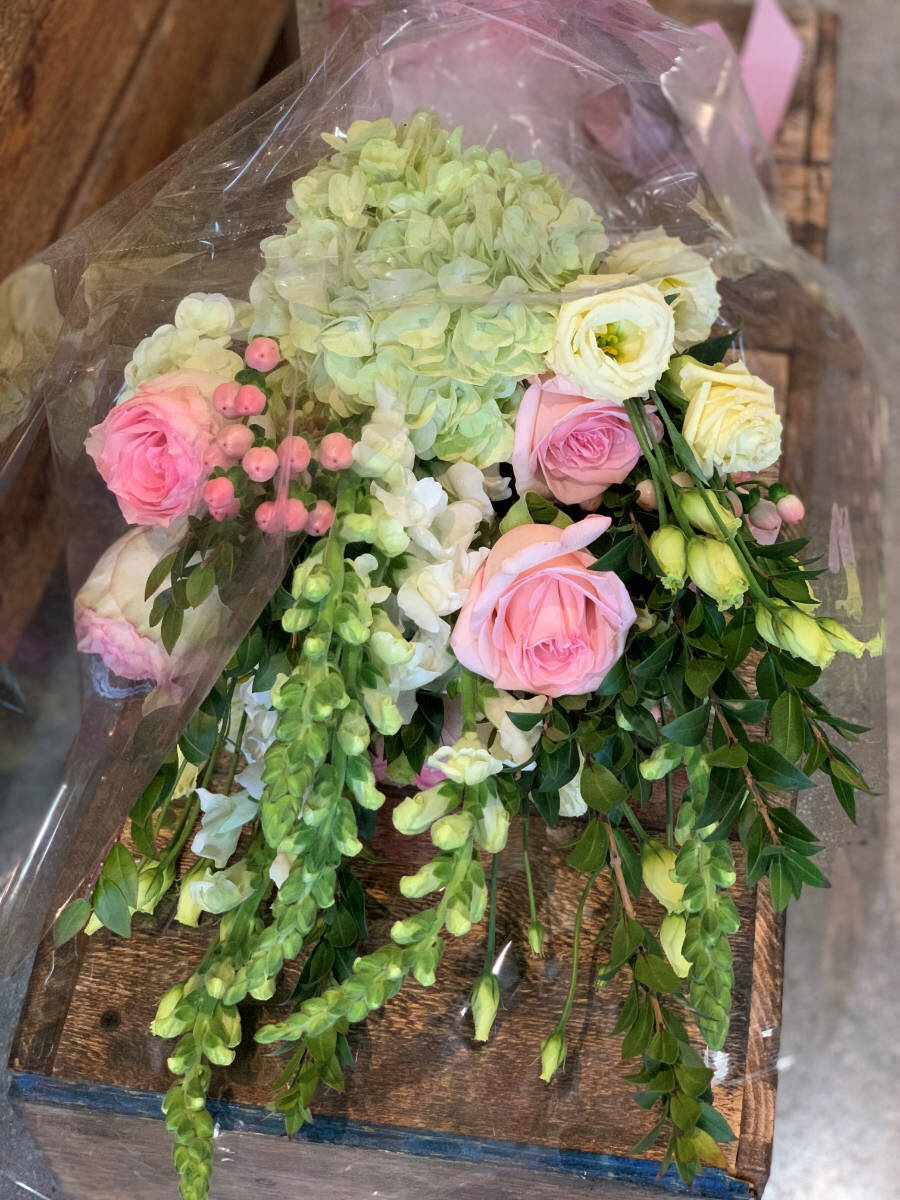 Wrapped Floral Bouquet – Designer’s Choice (best of market) — Anthony Gowder