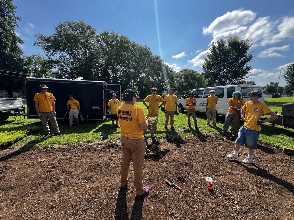 Celebrating National Public Lands Day with NJ Youth Corps of Phillipsburg