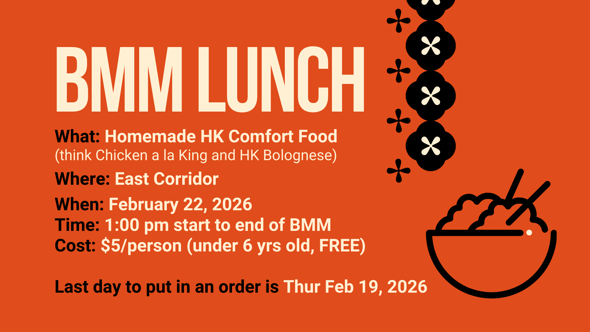 ESC BMM Lunch