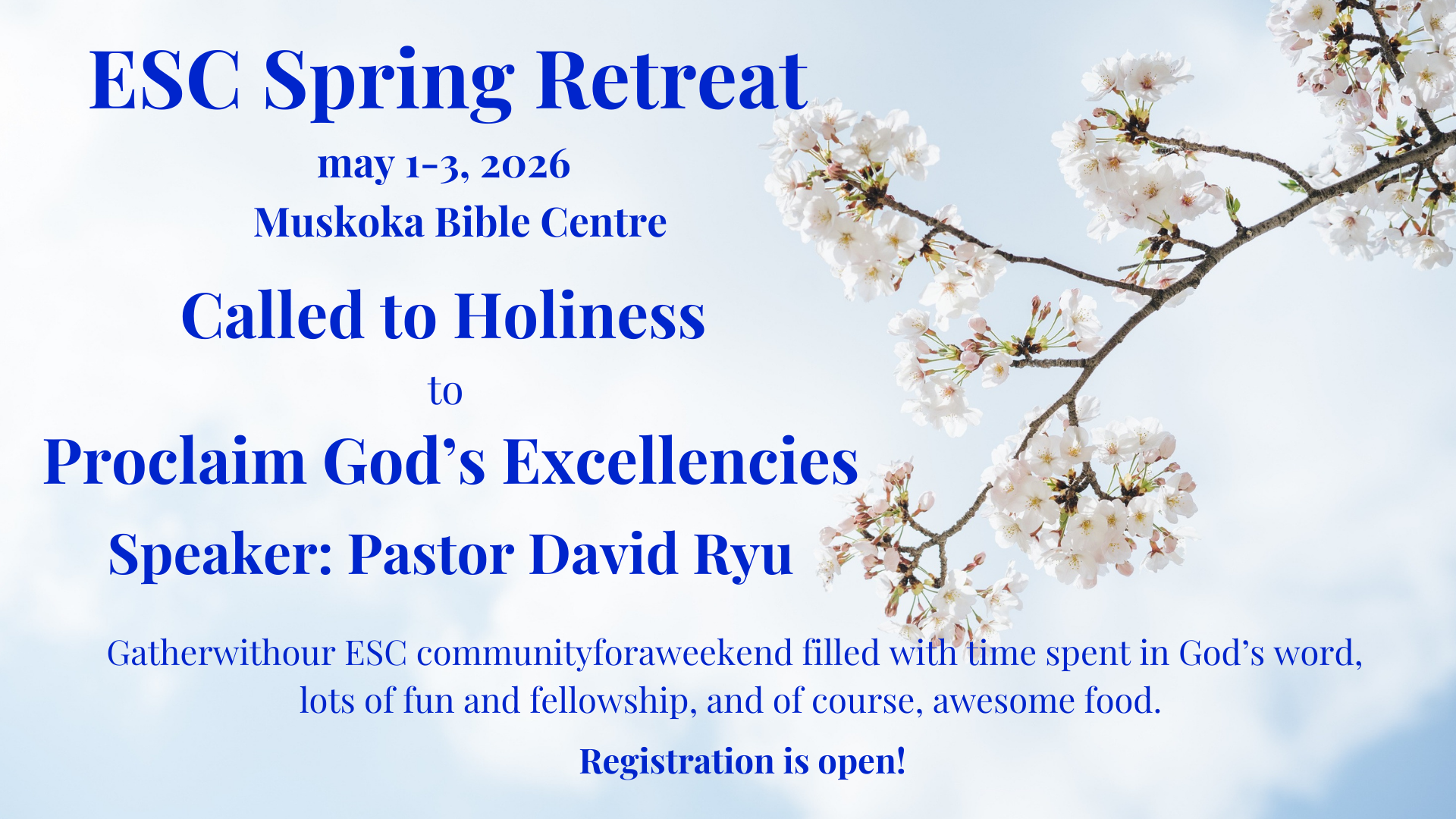 ESC Spring Retreat