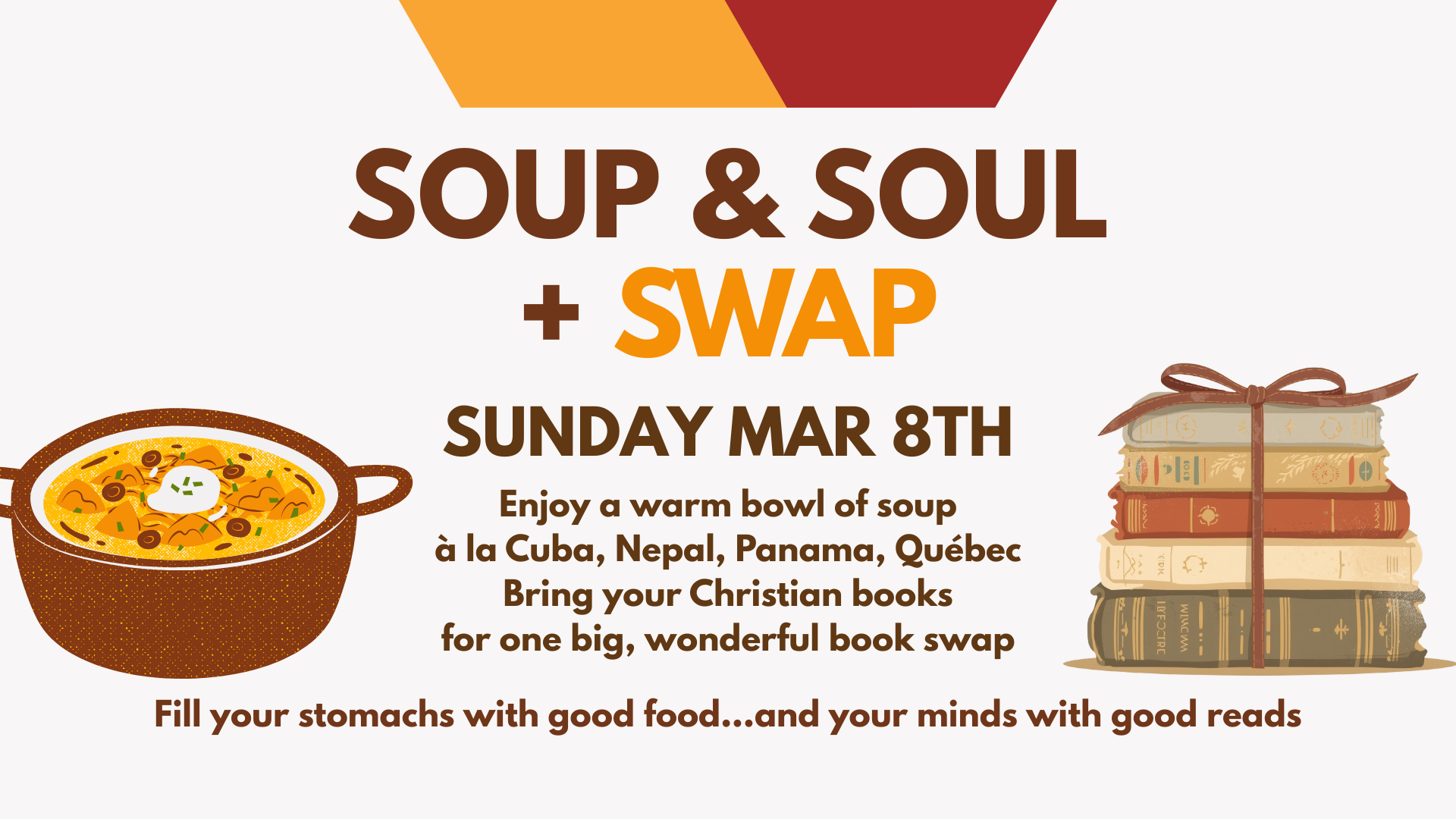 Soup &amp; Soul and (Book) Swap
