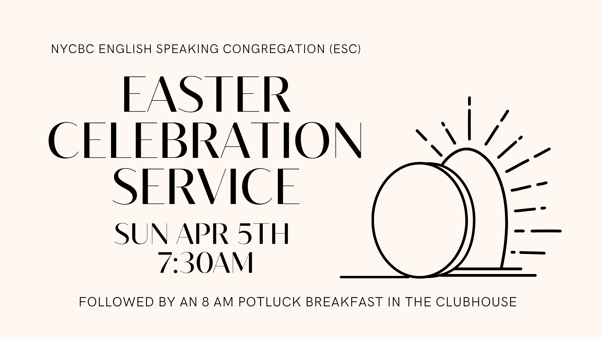 ESC Easter Celebration Service