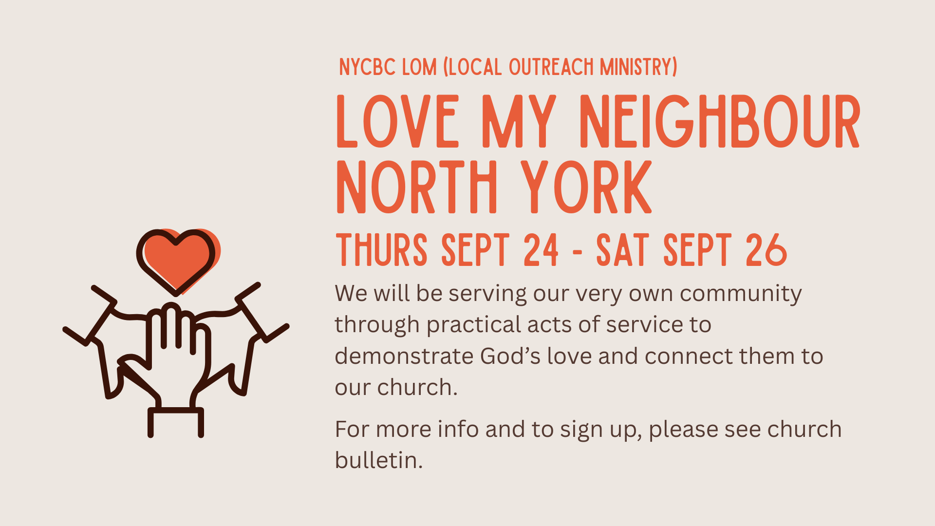 LOM: Love My Neighbour