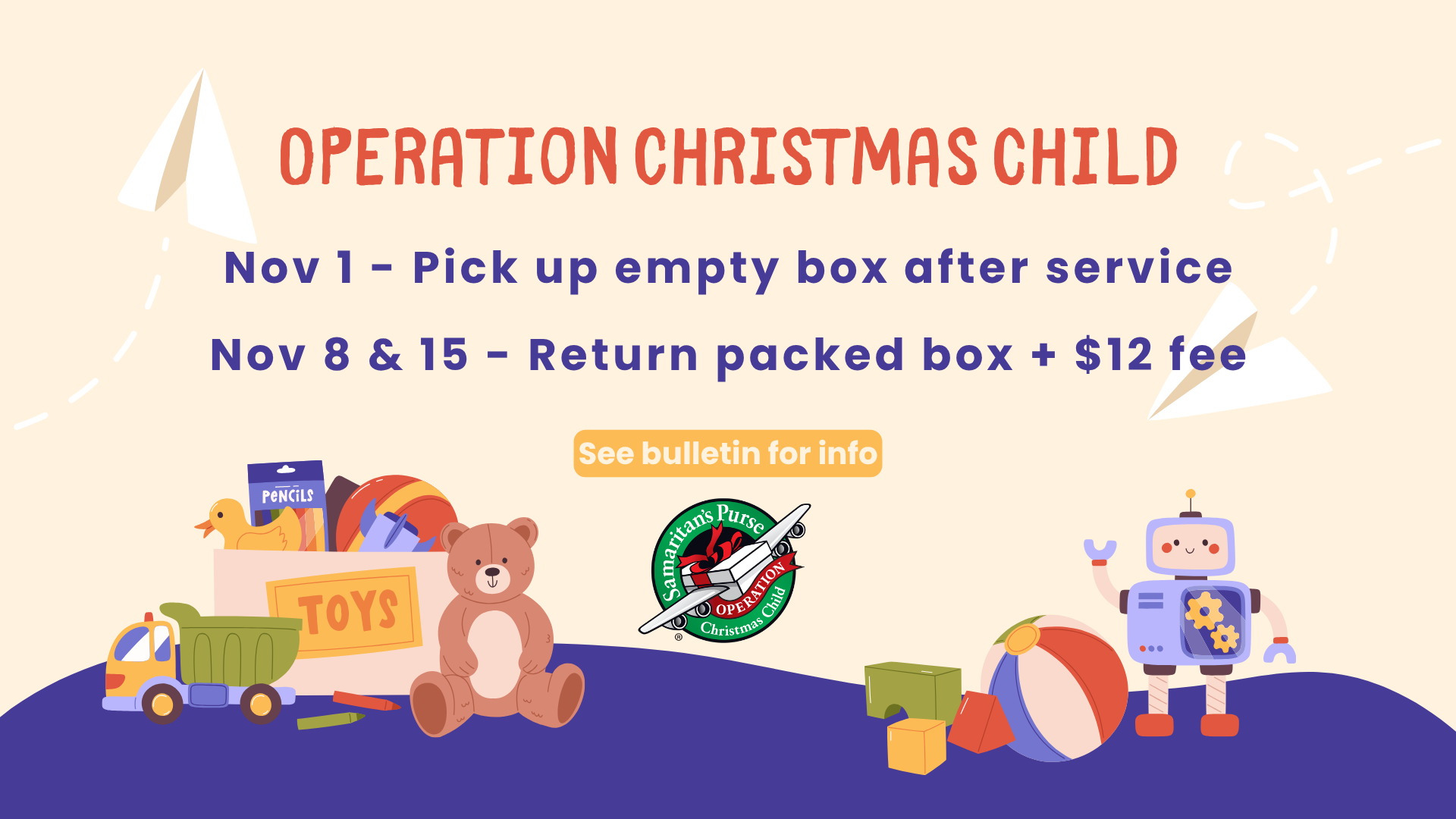 Operation Christmas Child Shoebox Project