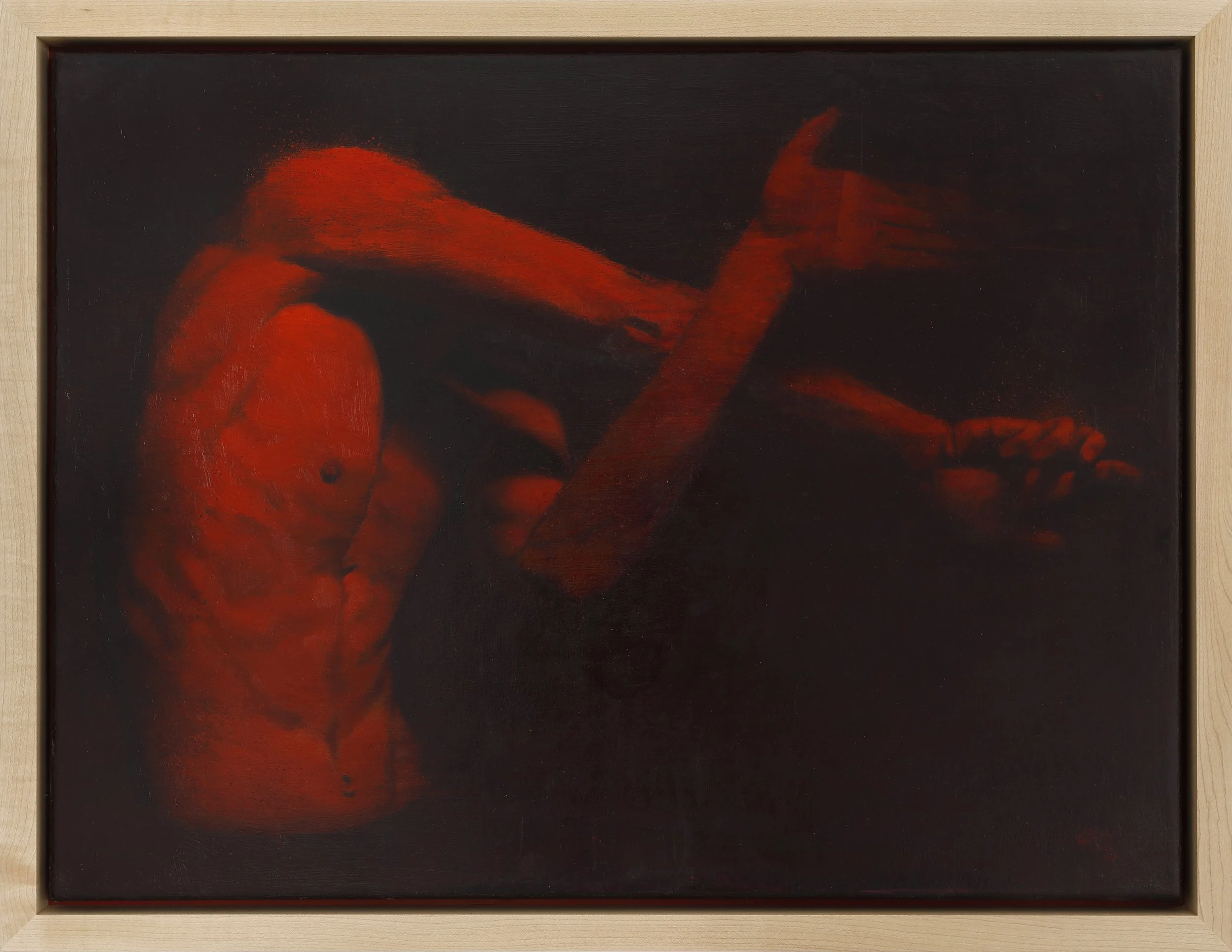   FLEX  Oil on Canvas 66 x 51 cm Framed  Enquire  