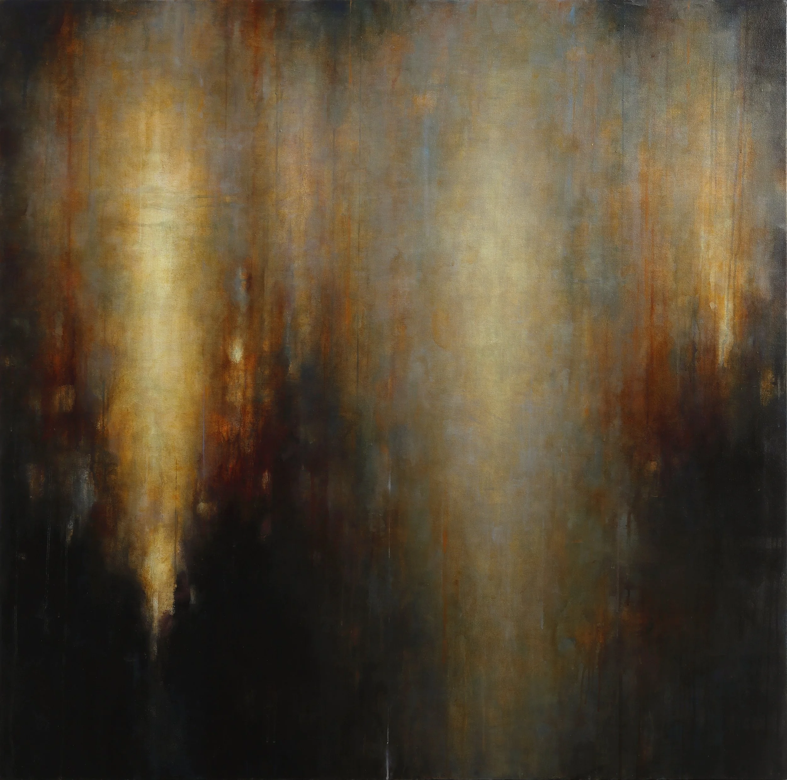   MARTA  Oil painting 120 x 120 cm  Enquire  