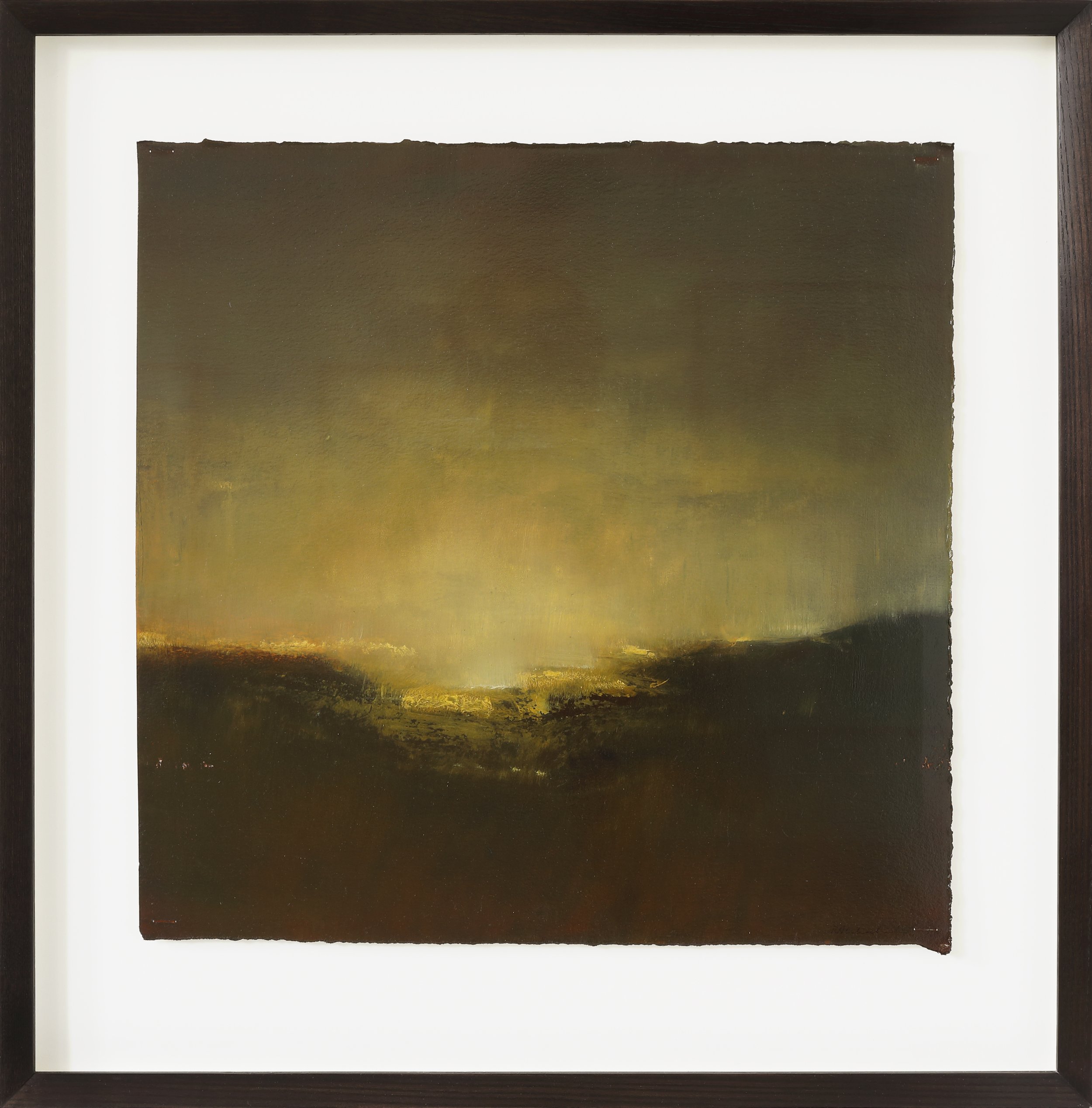   Reverie  Oil on Paper 50 x 50 cm Framed  Enquire  