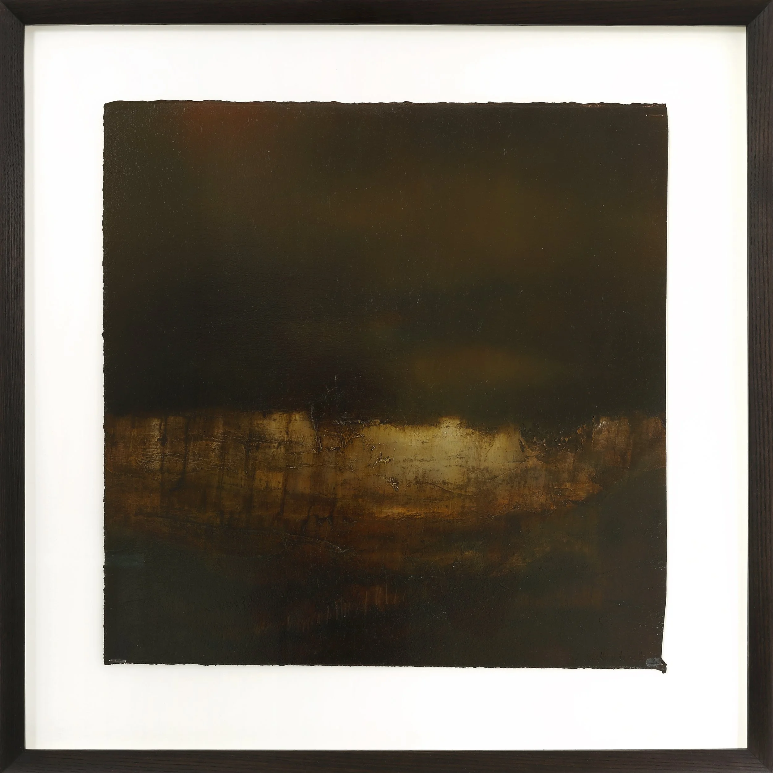   Night Falling  Oil on Paper 50 x 50 cm Framed  Enquire  