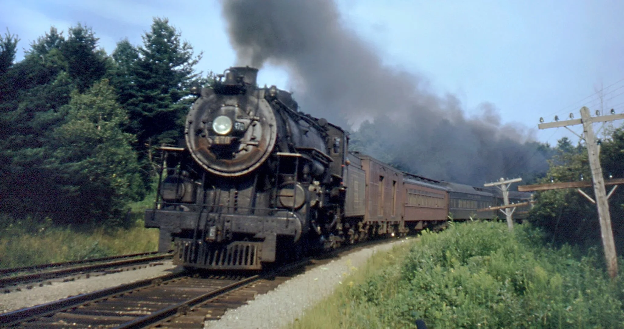 actively restoring   Maine Central #470    history &amp; significance  