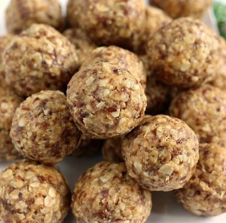 Oatmeal Glaze Vegan Protein Bites