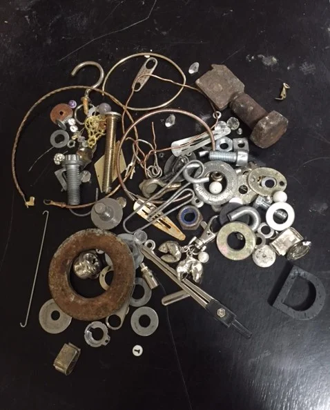 Keys 714 - 717 and some found objects