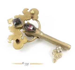Keys 718 - 726 back to the found objects