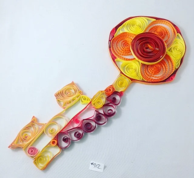 Starting to like the Paperquilling Again - Keys 906 - 912