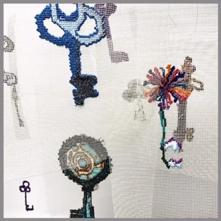 Petit Point - Keys 1616 - 1628