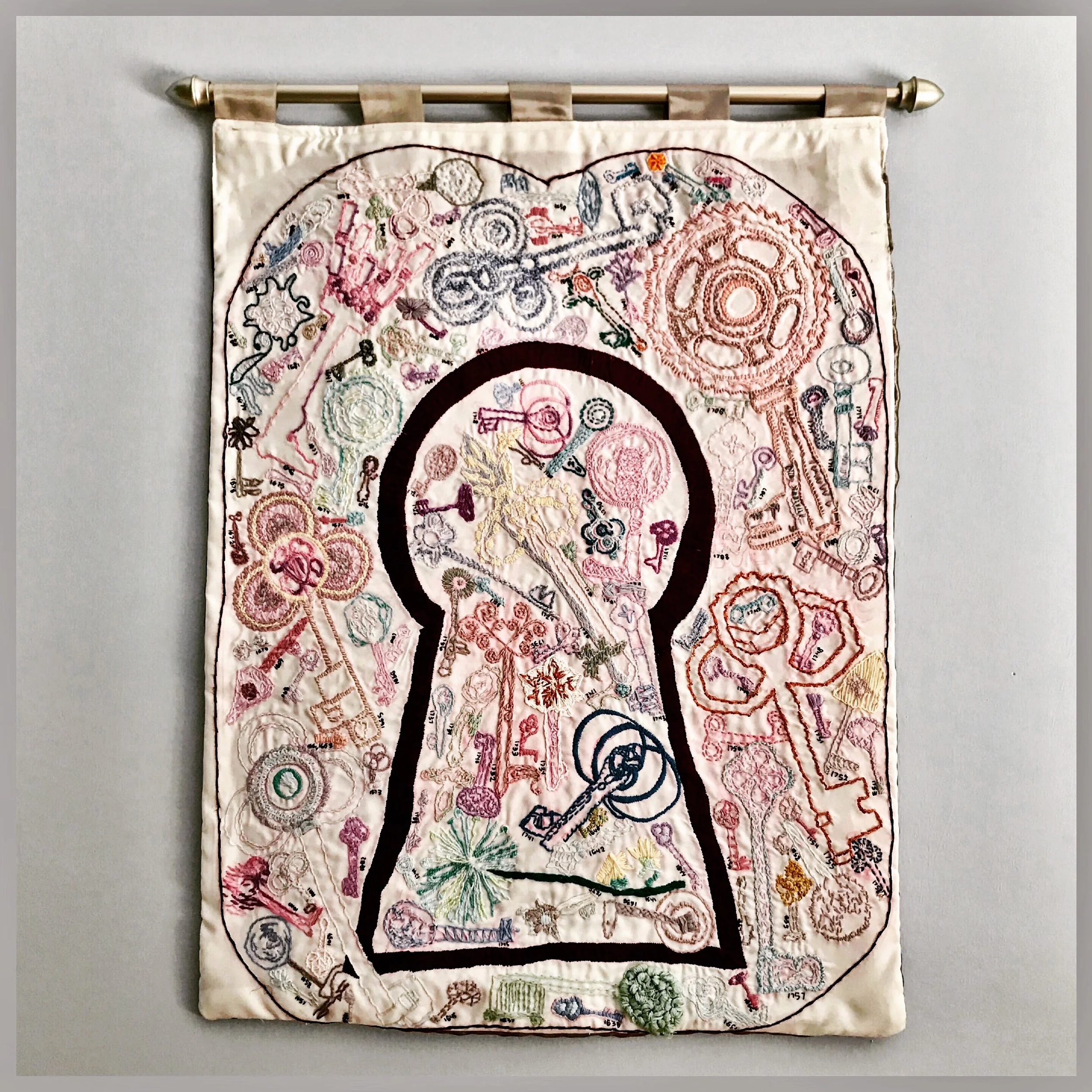 Finally - Epic Embroidery Complete! - Keys 1741 - 1758